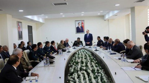 Nazirlikdə müşavirə keçirilib - FOTOLAR