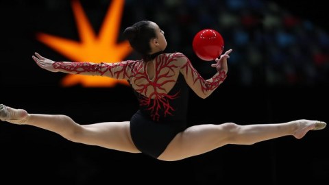 Gimnastımız Avropa çempionatında üçüncü oldu