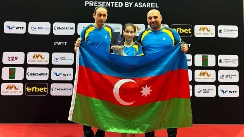 Stolüstü tennisçimiz beynəlxalq yarışda mükafat qazandı