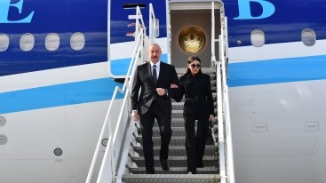 Prezident birinci xanımla Litvaya getdi - FOTOLAR 