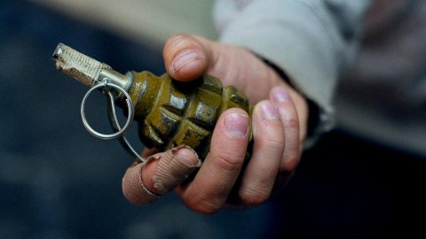 Ermənistanda insident - İş adamı özünü partlatmaq istədi 