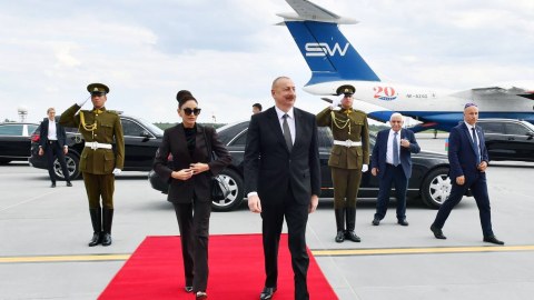 Prezidentin Litvaya səfəri başa çatdı - FOTOLAR