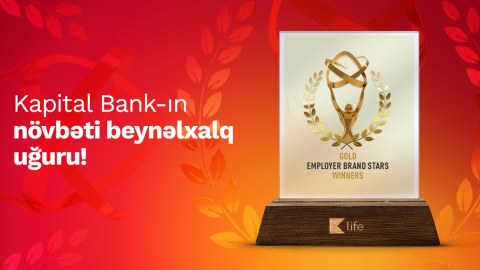 Kapital Bank və onun rəhbəri qlobal mükafata layiq görülüb
