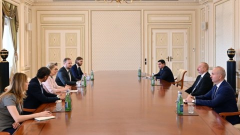 Prezident ATƏT PA sədrini qəbul etdi 