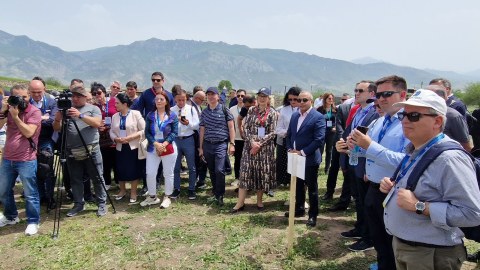 Xarici parlamentarilər Zəngilanda - FOTOLAR