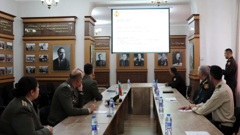 Azərbaycan və Bolqarıstan generalları danışıqlar apardı 