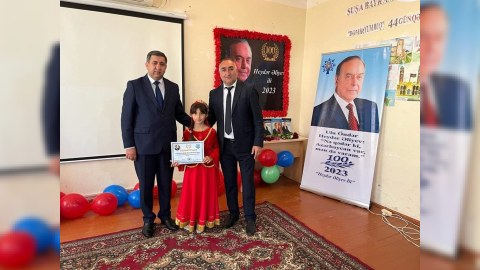 Heydər Əliyev ürəklərə əbədi həkk olunmuş dahi şəxsiyyətdir - FOTOLAR 