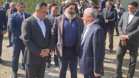 Goranboyda əkin sahələrinin suvarılması diqqətdə saxlanılır