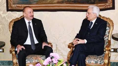 İlham Əliyev İtaliya Prezidentinə başsağlığı verdi