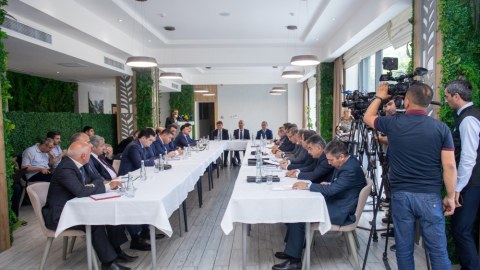Şuşada İşçi Qrupun növbəti iclası keçirildi