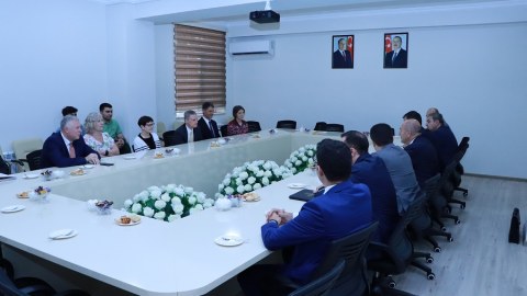 ABŞ-dan gələn qonaqlar İlahiyyat İnstitutunu ziyarət edib