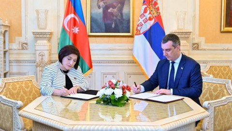 Azərbaycan və Serbiya arasında memorandum imzalandı 