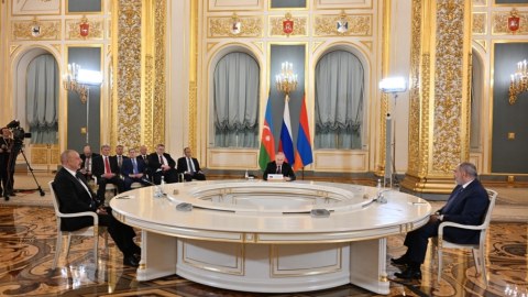 Moskvada üçtərəfli görüş başa çatdı - YENİLƏNİB