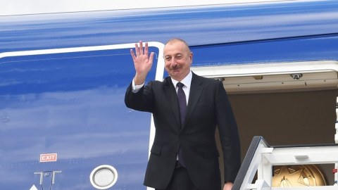 İlham Əliyevin Rusiyaya səfəri başa çatıb