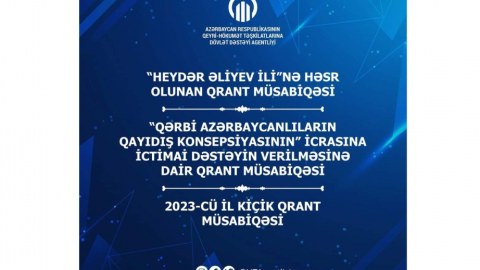 QHT Agentliyi qrant müsabiqələrinin nəticələrini elan etdi
