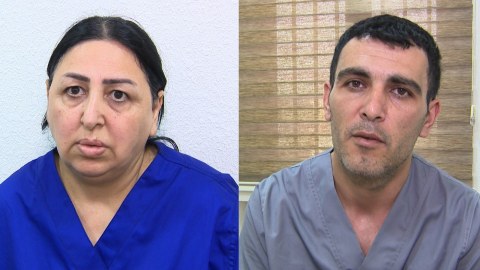 Narkokuryerliyə cəlb olunan qadın tutuldu - VİDEO