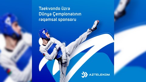 “Aztelekom” dünya çempionatının rəqəmsal sponsorudur