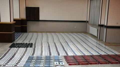 Külli miqdarda aksizi olmayan siqaret aşkarlandı 