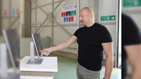 Kəlbəcərdə “Meydan” Kiçik Su Elektrik Stansiyası istifadəyə verildi