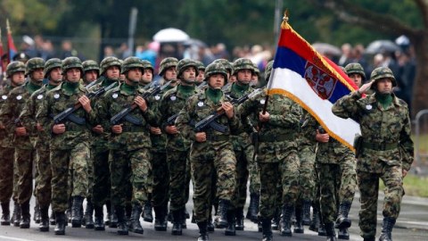 Serbiya ordusunu Kosova sərhədində YERLƏŞDİRDİ