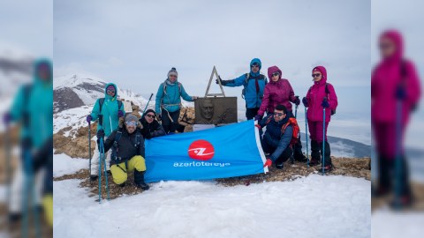 “Azərlotereya” əməkdaşları “Heydər zirvəsi”ndə - FOTO+VİDEO