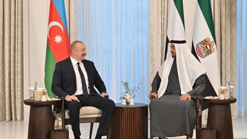 BƏƏ Prezidentindən İlham Əliyevə TƏBRİK