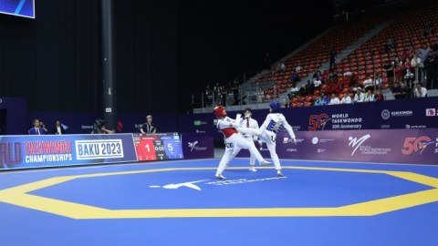 Bakıda keçirilən dünya çempionatında üçüncü günün qalibləri