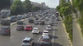 Hazırda tıxac olan yollar - SİYAHI