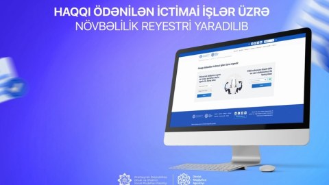 İctimai işlər üzrə növbəlilik reyestri yaradıldı