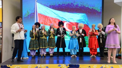 Kiyevdə Müstəqillik Günü qeyd edilib - FOTOLAR