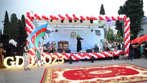 Gəncə Dövlət Universitetində "Məzun günü" - FOTOLAR