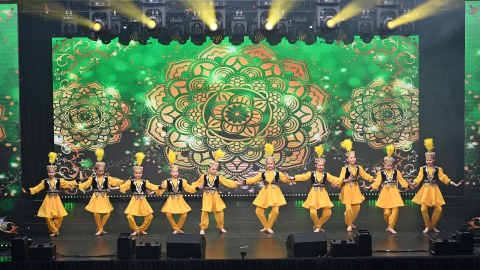 Şuşada ilk beynəlxalq uşaq rəqs festivalı - FOTOLAR