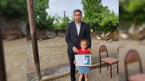 Şəhid övladlarına hədiyyələr verildi - FOTOLAR