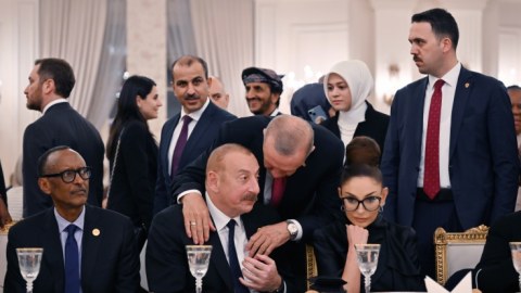 Ərdoğanın andiçmə mərasimindən maraqlı FOTOLAR