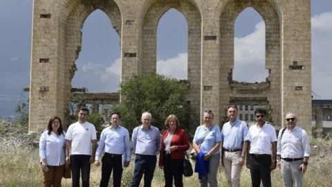 AŞPA-nın həmməruzəçiləri Ağdamda - FOTOLAR