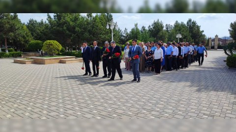 Hacıqabulda su təsərrüfatı işçilərinin peşə günü qeyd edilib - FOTOLAR