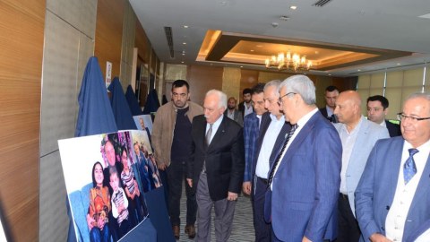 İstanbulda Heydər Əliyevin 100 illiyi qeyd olunub - FOTOLAR