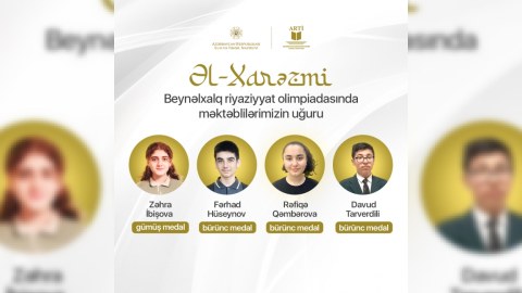 Məktəblilərimiz beynəlxalq olimpiadada uğurla çıxış edib
