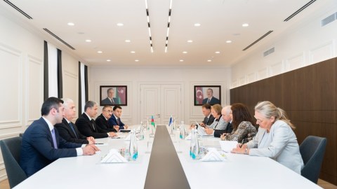 Vilayət Eyvazov AŞPA həmməruzəçiləri ilə görüşdü 