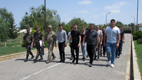 Hərbi vəzifələrin növbəti təlimi BAŞLAYIR 