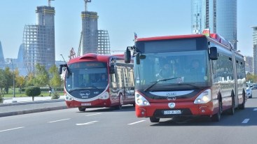 Bakıda 154 avtobus gecikir 