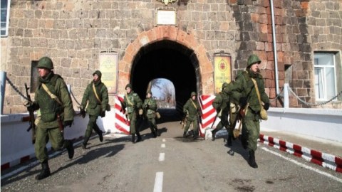 Rusiya hərbçiləri Ermənistanda təlim keçdi
