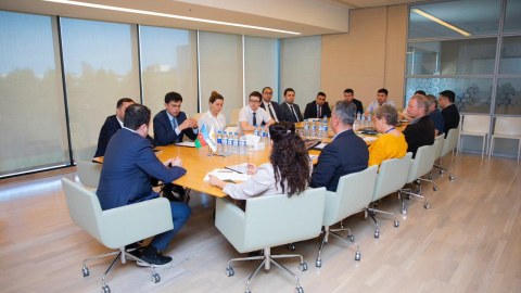 “AzerGold” və CASPISNET arasında görüş keçirilib - FOTO