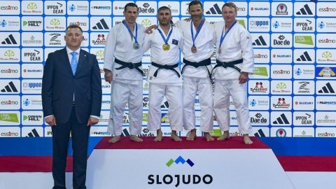 Veteran cüdoçularımız Avropa çempionu oldular 