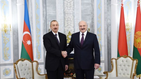 İlham Əliyev Lukaşenkoya məktub GÖNDƏRDİ