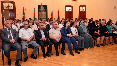 Şəhidlərimizin xatirəsi anıldı - VİDEO
