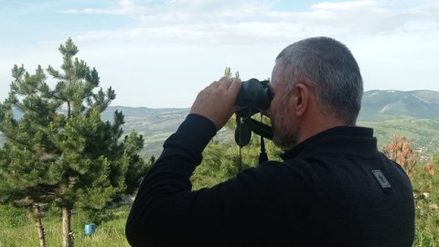 Qurban Qurbanov Xankəndini seyr etdi - FOTO
