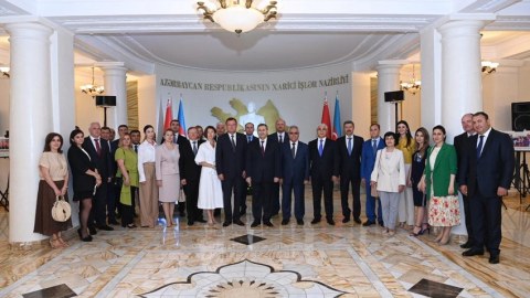XİN-də Belarusla bağlı tədbir keçirilir - FOTO