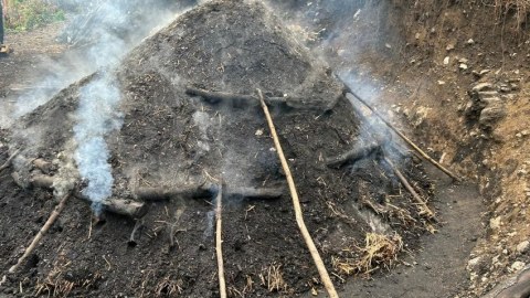 İsmayıllıda qanunsuz kömür istehsalı faktları aşkarlandı