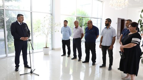 "Açıq mikrofon" Samuxda - FOTOLAR